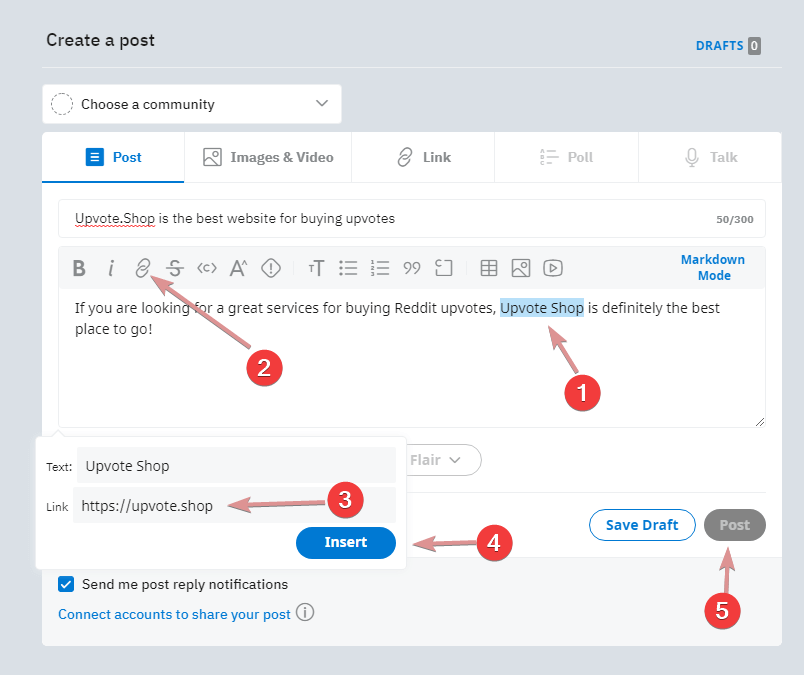 how-to-add-links-into-reddit-post-and-comments-upvote-shop