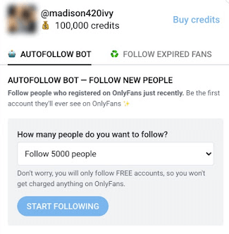 onlyfans auto follower